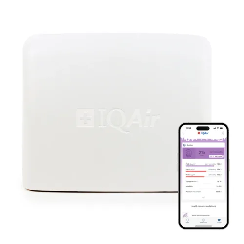 AirVisual Outdoor I Монитор за качеството на въздуха на открито